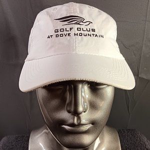 GOLF CLUB AT DOVE MOUNTAIN HAT   - ADJUSTABLE - WHITE